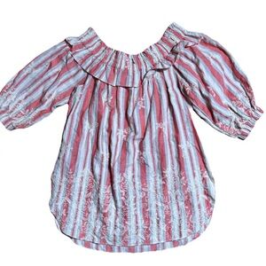 MISA Los Angeles XS Embroidered Blouse